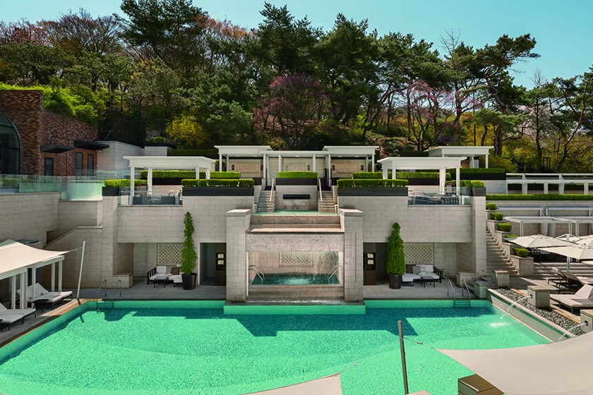 The Shilla Seoul Urban Island 室外泳池